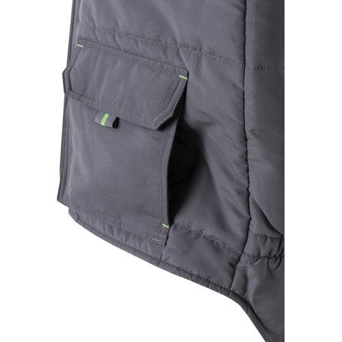 VL NERGAL. Postavljeni prsluk, dvobojni, sa više džepova (120g/m²), od poliestera (100%)