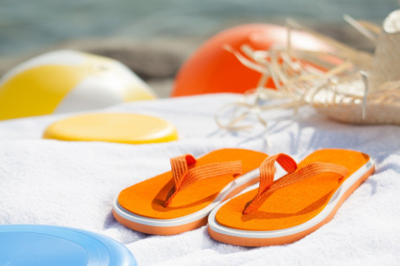 Cayman beach slippers