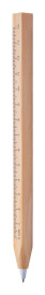 Burnham Black ballpoint pen with ruler