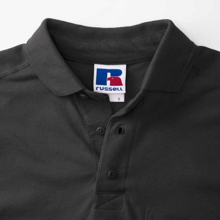 Russell cotton polo shirt for work
