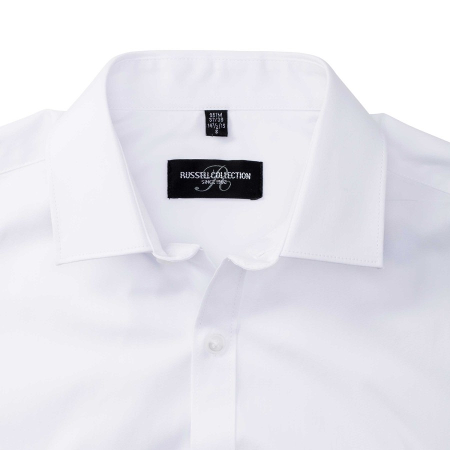 RUSSELL ULTIMATE STRETCH Men's Short Sleeve Shirt