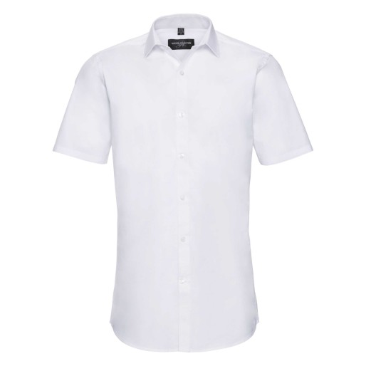 RUSSELL ULTIMATE STRETCH Men's Short Sleeve Shirt