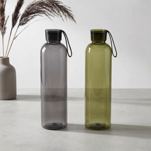 WATERLOO, sportska boca, 1000 ml, transparentna