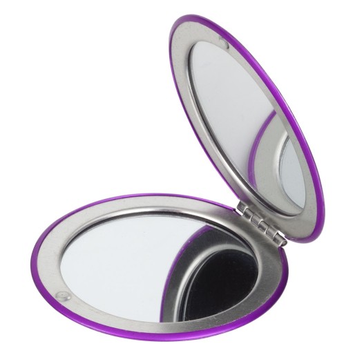VOGUE, metal mirror, purple