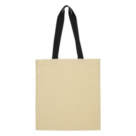 DOVE, cotton shopping bag, 130 g/m2, black