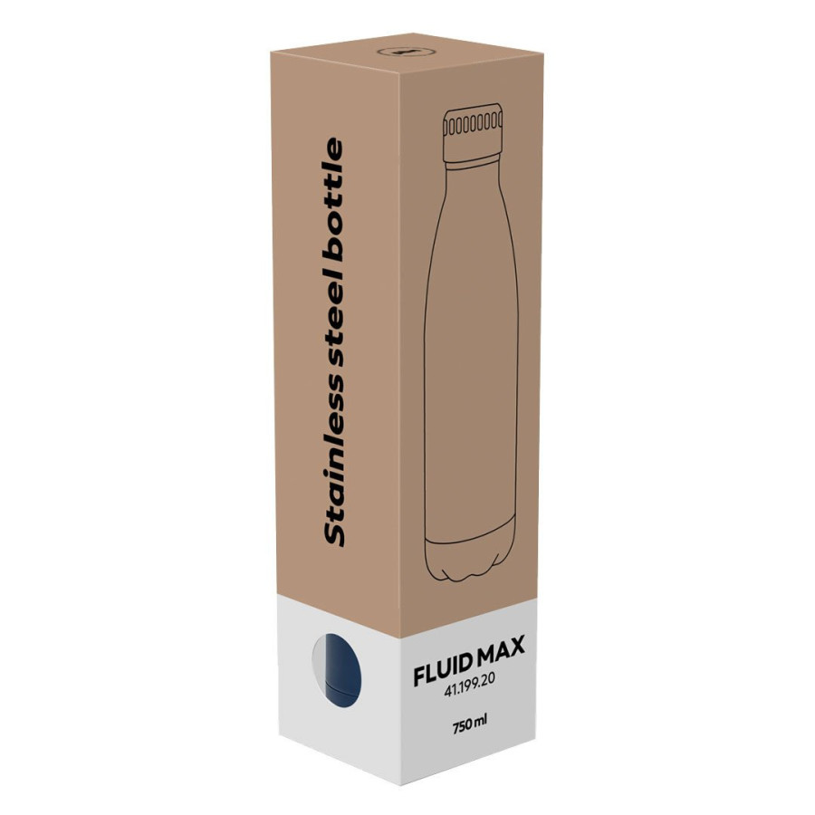 FLUID MAX, termos, 750 ml, plavi