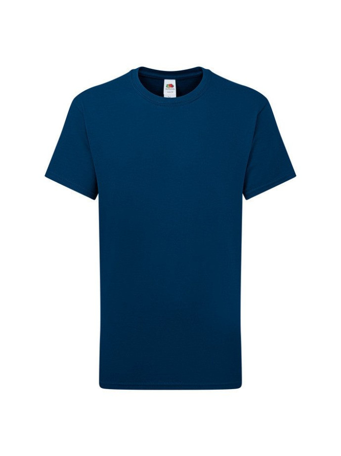 Fruit of the loom, KIDS ICONIC 195 T pamučna majca petrol plava 104 (3-4 godina)
