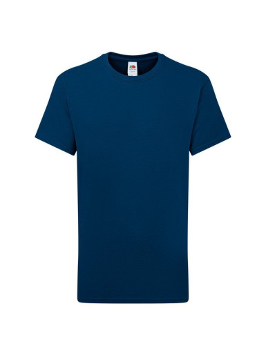 Fruit of the loom, KIDS ICONIC 195 T pamučna majca petrol plava 104 (3-4 godina)