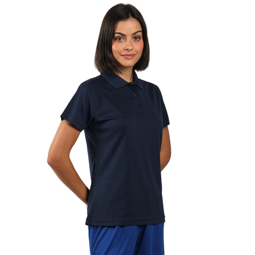 LACROSS LADY, women’s sports polo shirt, 130 g/m², blue