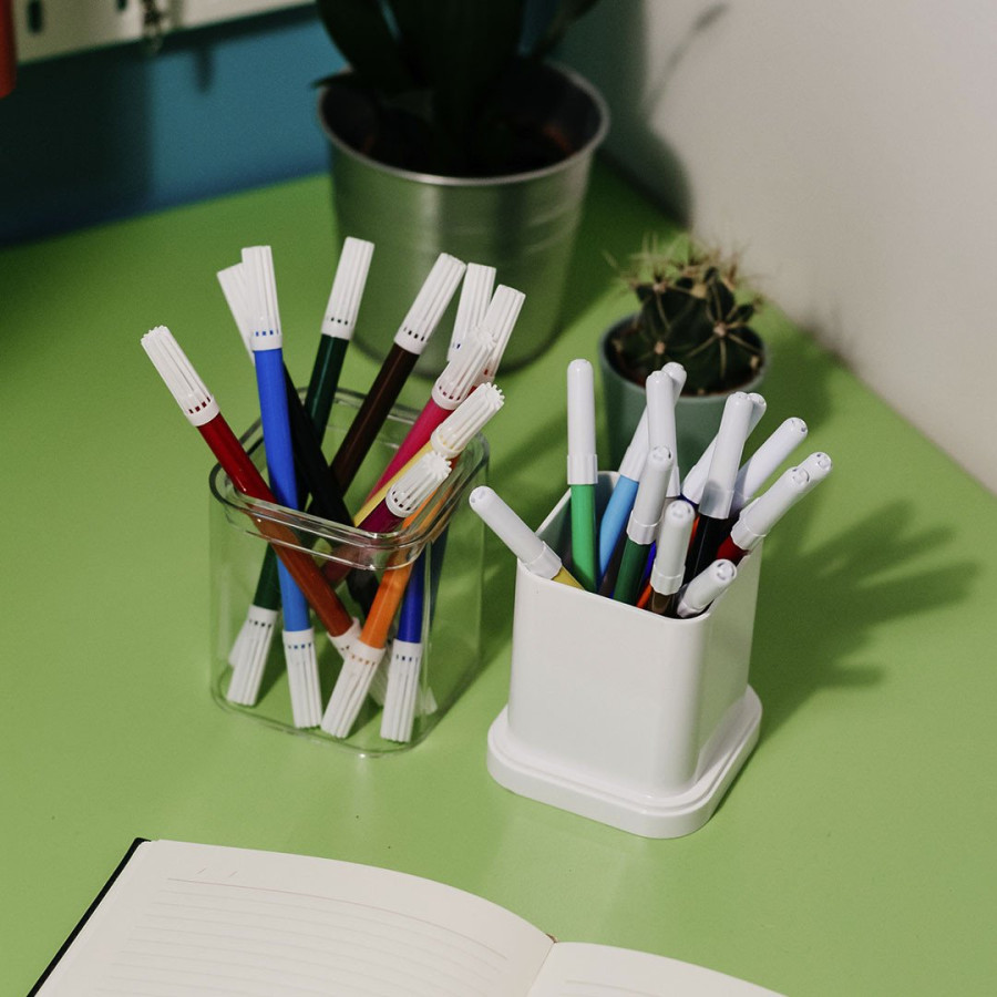 SCATOLA, držač za olovke, transparentni