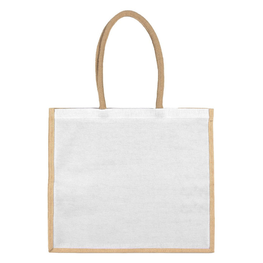 JUCO, shopping bag, white