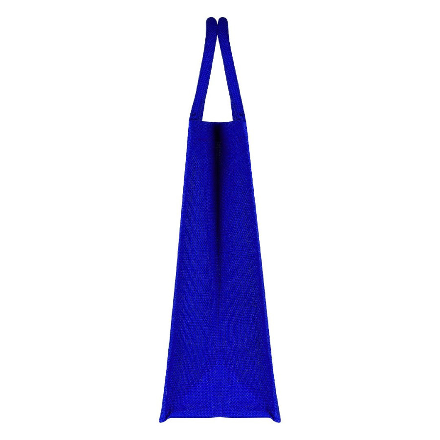MAKARENA, jute shopping bag, royal blue