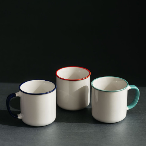 BETTY BIANCO, keramička šolja, 250 ml, svetlo zelena