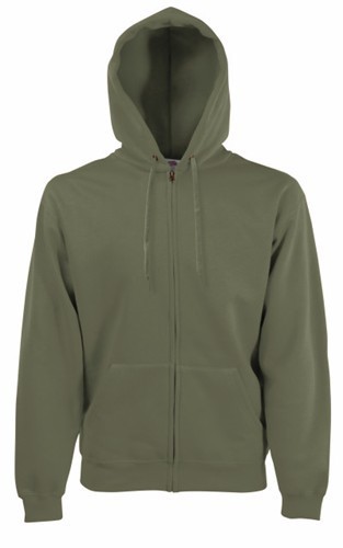 Fruit of the loom premium hooded sweat jacket new arrivals