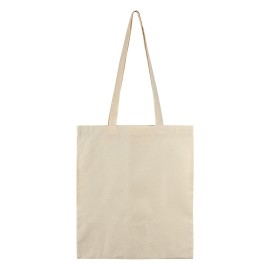 NATURELLA 130, cotton shopping bag, 130 g/m2, beige