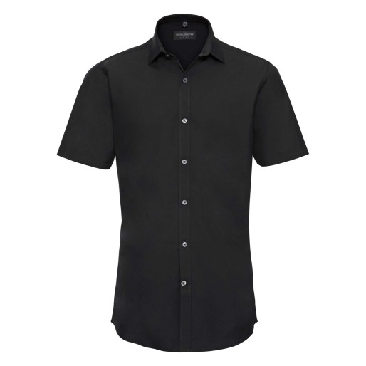 RUSSELL ULTIMATE STRETCH Men's Short Sleeve Shirt