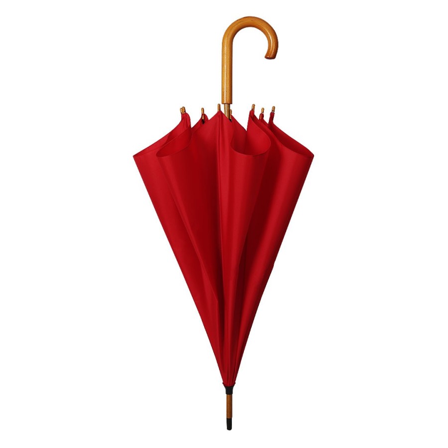 CLASSIC RPET, kišobran sa automatskim otvaranjem, crveni