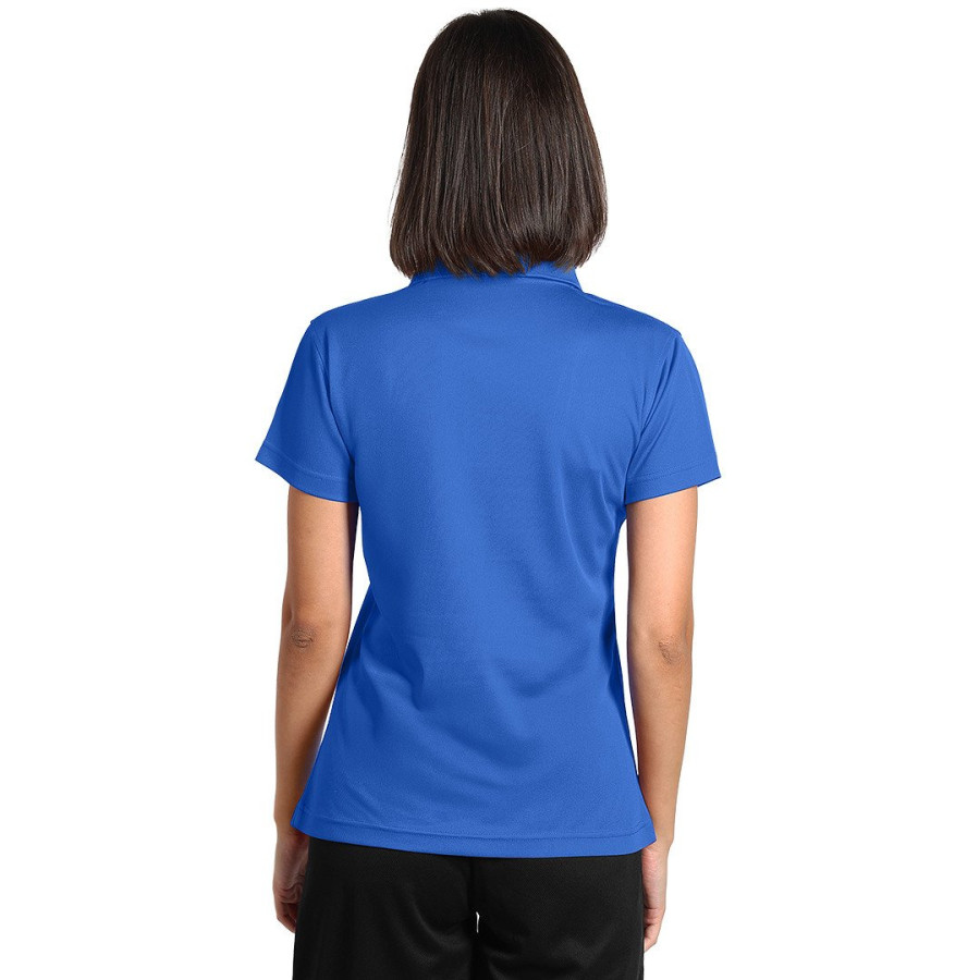 LACROSS LADY, women’s sports polo shirt, 130 g/m², royal blue