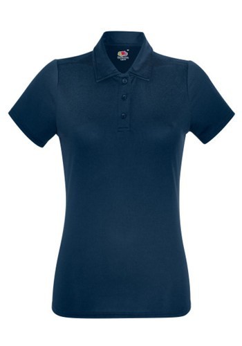 Fruit of the Loom, Ladies Performance Polo, sports polyester ladies polo shirt