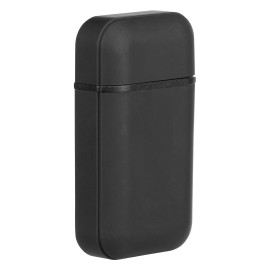 TORCH, plastic electronic lighter with double turbo flame, black