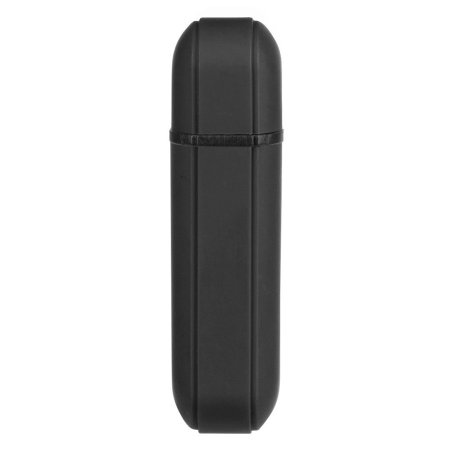 TORCH, plastic electronic lighter with double turbo flame, black