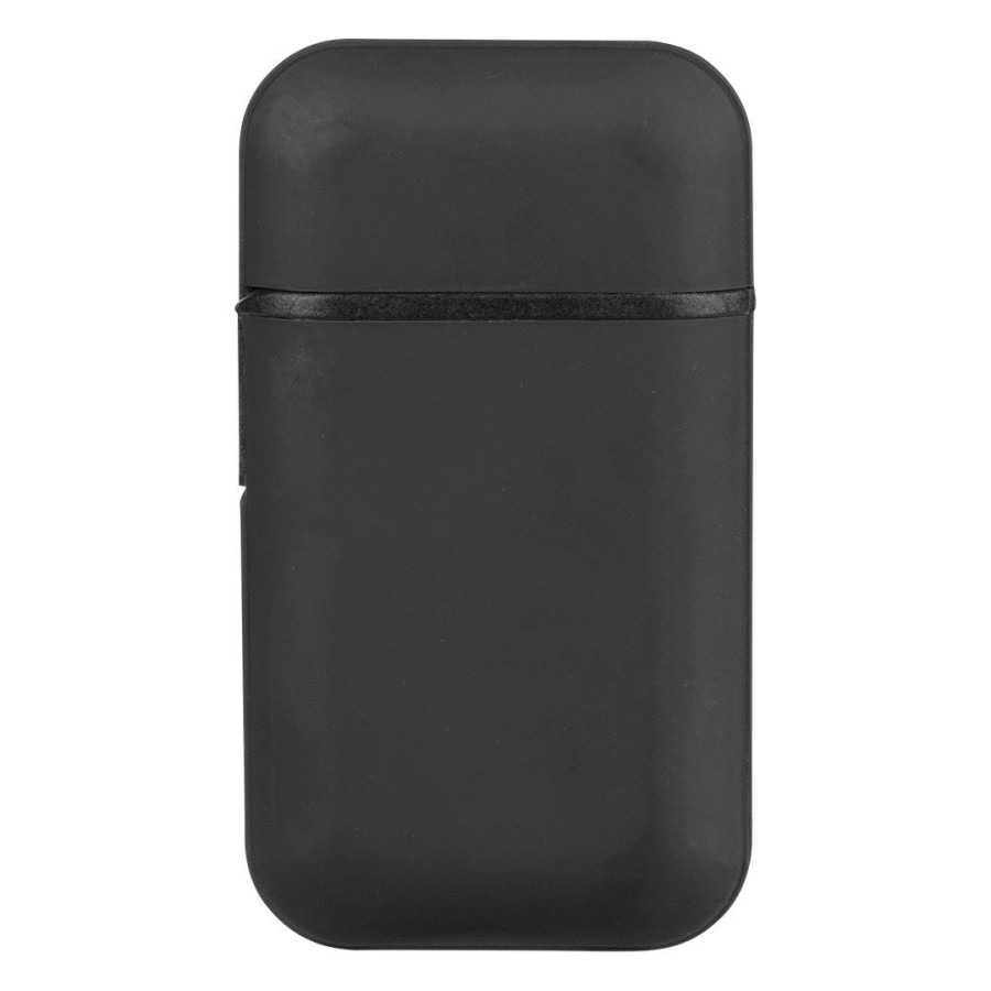 TORCH, plastic electronic lighter with double turbo flame, black