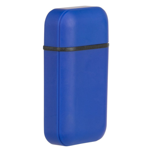 TORCH, plastic electronic lighter with double turbo flame, royal blue