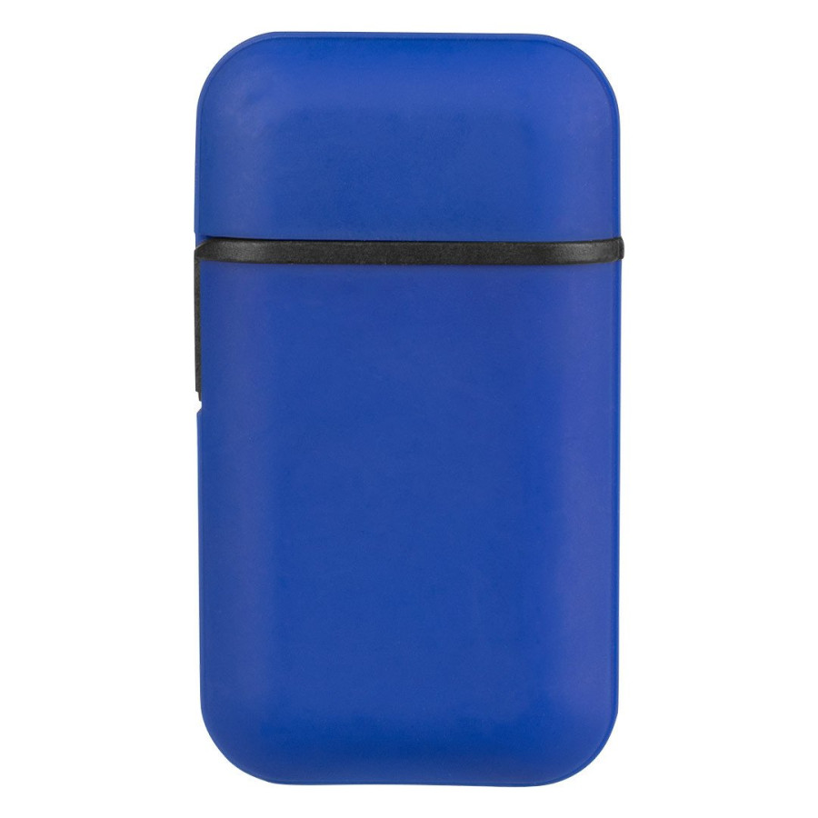 TORCH, plastic electronic lighter with double turbo flame, royal blue