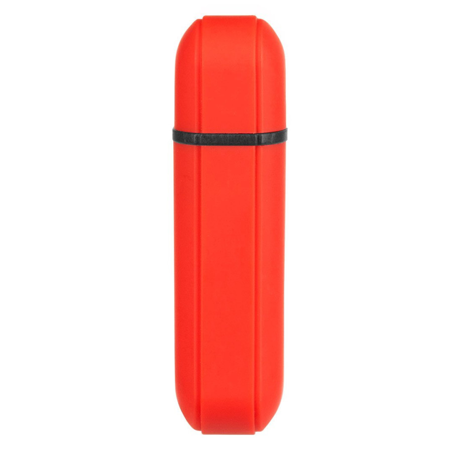 TORCH, plastic electronic lighter with double turbo flame, red