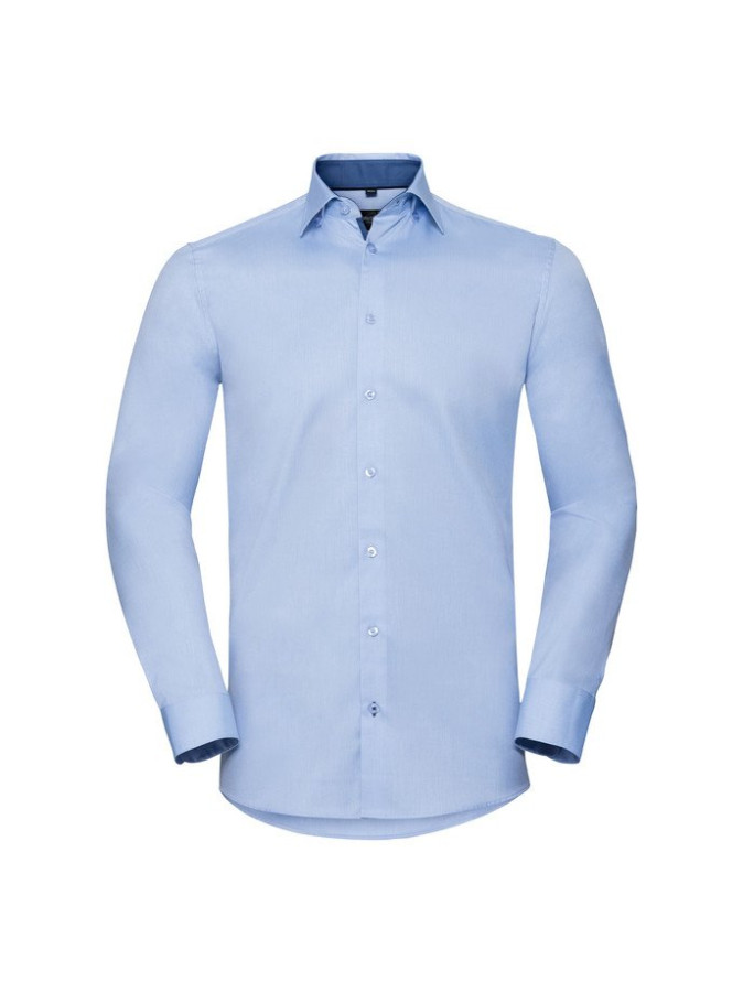RUSSELL EUROPE CONTRAST HERRIGBONE SHIRT, moderna košulja