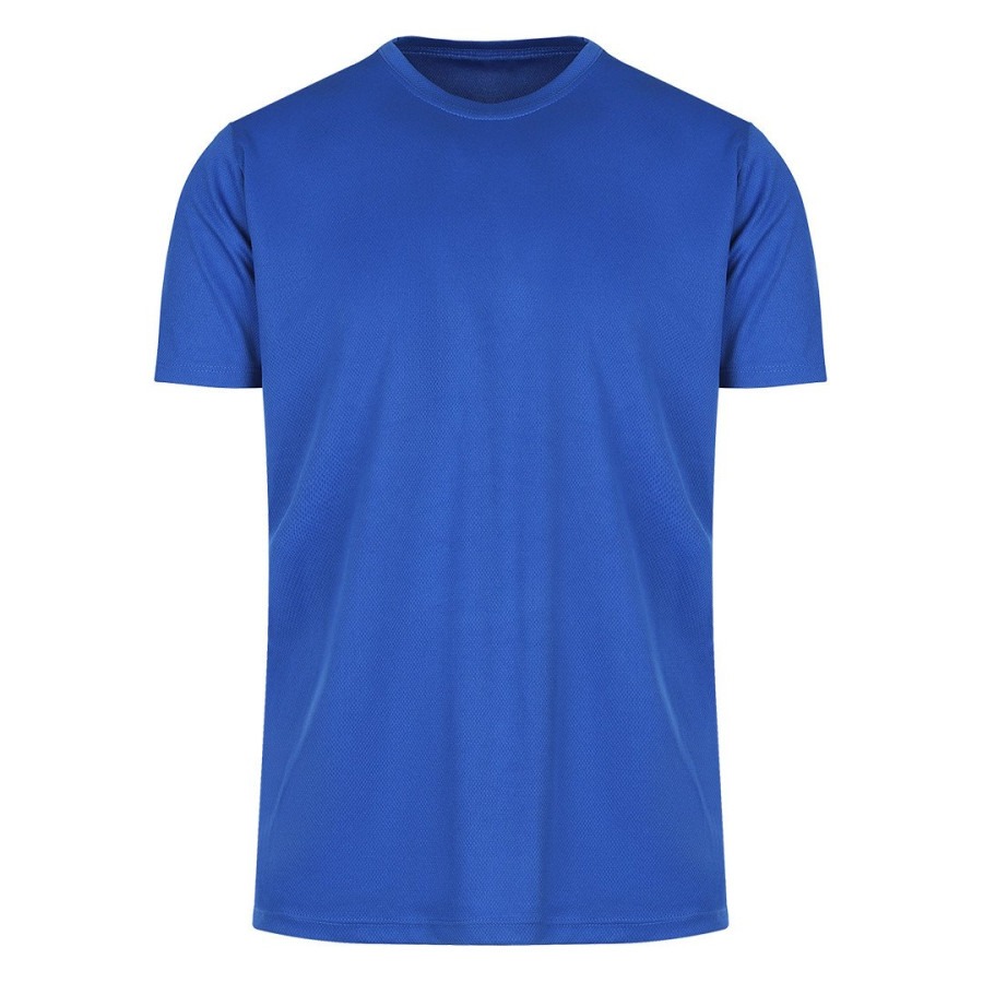 CROSSFIT, sports t-shirt, 100% polyester, royal blue