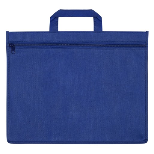 CARTELLA, biodegradable conference bag, royal blue
