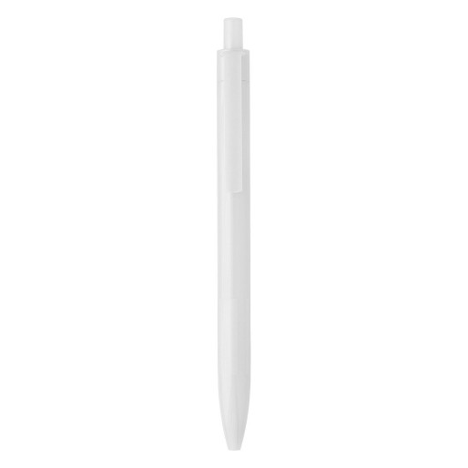 MINA, plastic ball pen, white
