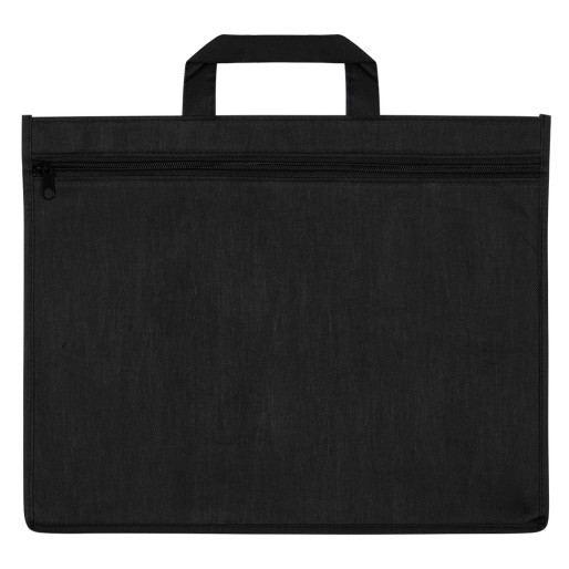 CARTELLA, biodegradable conference bag, black