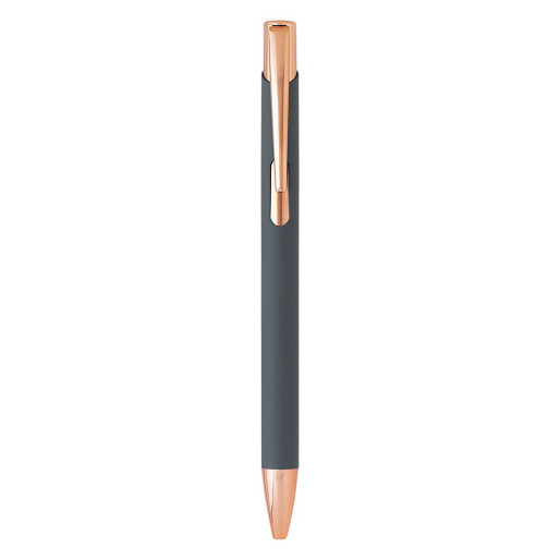 OGGI ROSE GOLD, metalna hemijska olovka, siva
