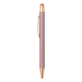 TITANIUM TOUCH COLOR, metal "touch" ball pen, gold rose