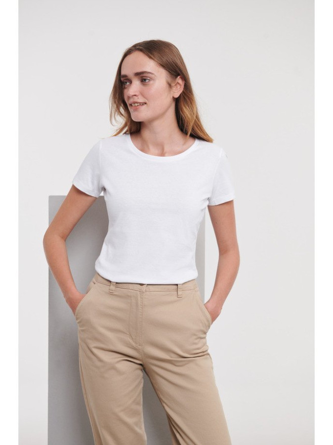 RUSSELL ženska` Pure Organic T, ženska majica Organic T