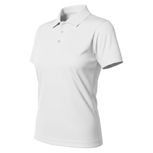 LACROSS LADY, ženska sportska polo majica, 130 g/m2, bela