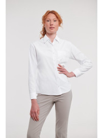 RUSSELL ženka košulja strukirana sa dugim rukavima POLYCOTTON EASY CARE POPLIN