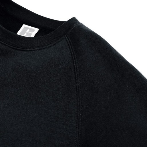 RUSSELL Authentic Raglan dečiji duks, crni