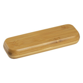 WEBER DUO, wooden ball pen and roller pen in a gift box, beige