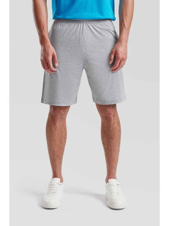 Fruit of the loom,ICONIC 195 JERSEY SHORTS pepeljasto siva M