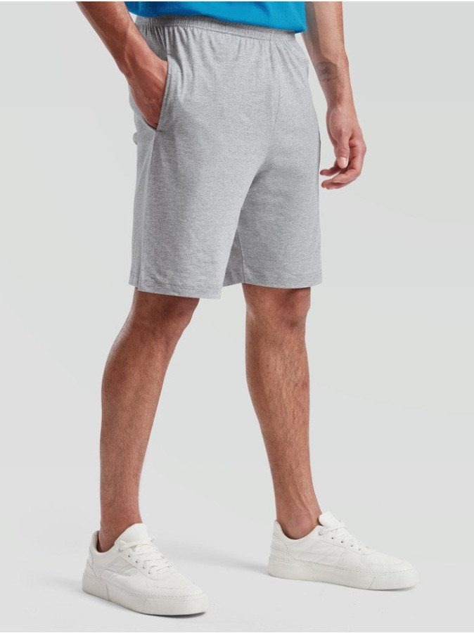 Fruit of the loom,ICONIC 195 JERSEY SHORTS pepeljasto siva M