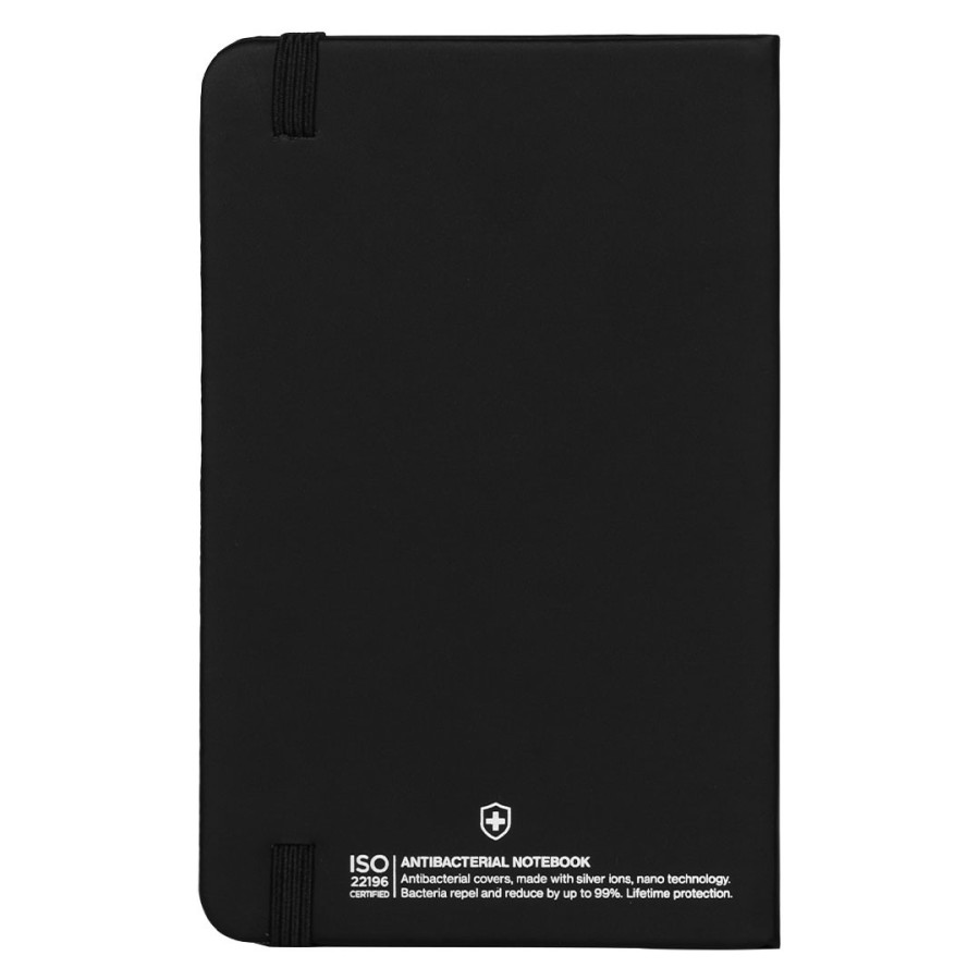 NOTE MINI AB, antibakterijski notes a6, crni