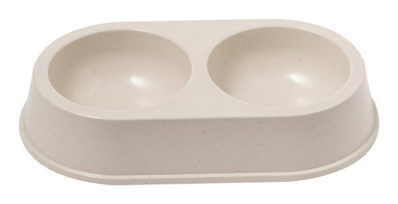 Tremony double dog bowl