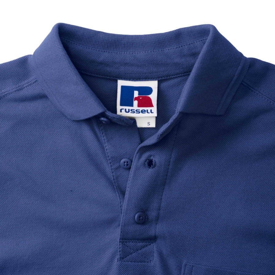 Russell cotton polo shirt for work