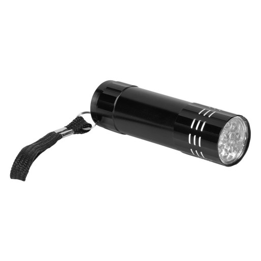 MAJORKA, baterijska lampa (9 led), crna