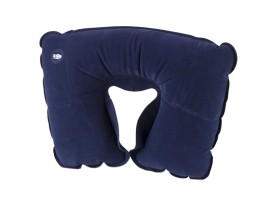 LEGERO, inflatable travel pillow navy blue