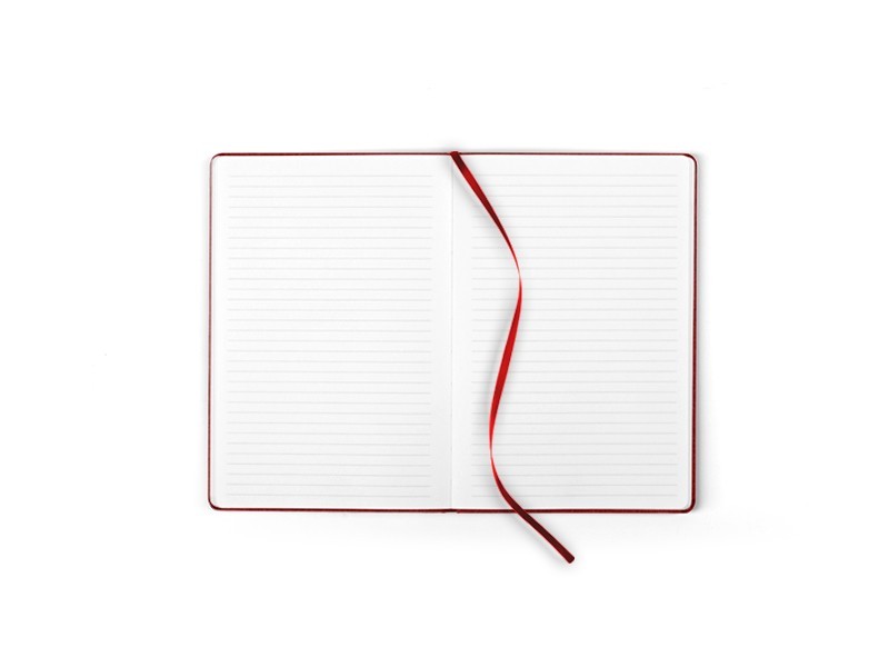 NOTE MINI AB, antibacterial a6 notebook, red