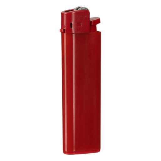 FUEGO, plastic flint lighter, red